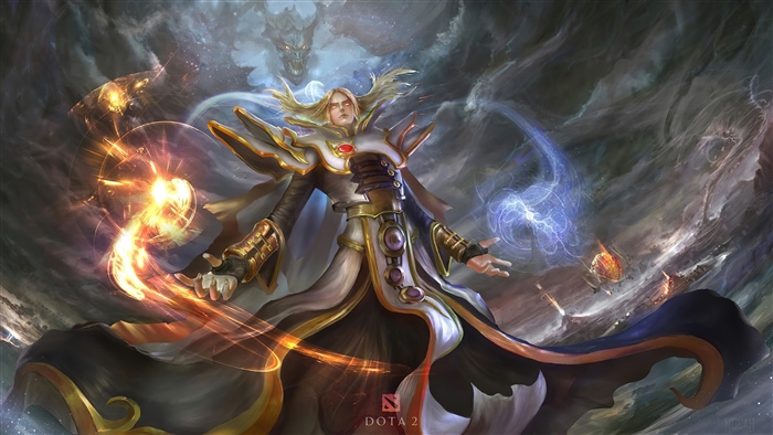 Invoker from Dota 2 4K