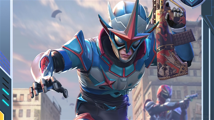 PUBG Mobile Nebula Hero Skin Outfit 4K