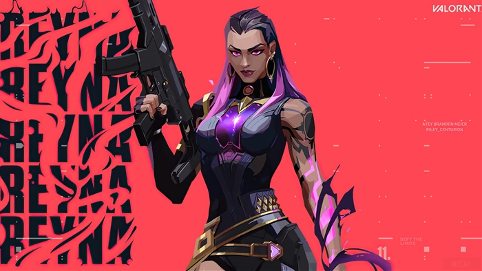 Reyna from Valorant 4K