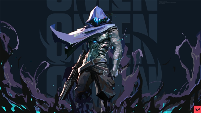 Omen Character from Valorant in 4K