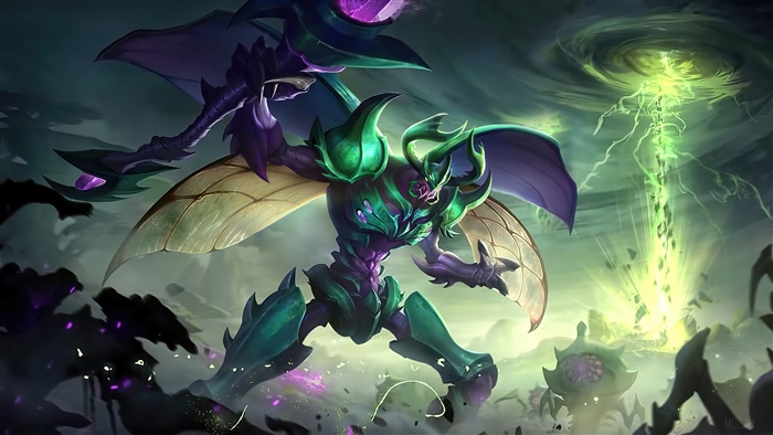 Zhask Extraterrestrial Warrior Mobile Legends 4K