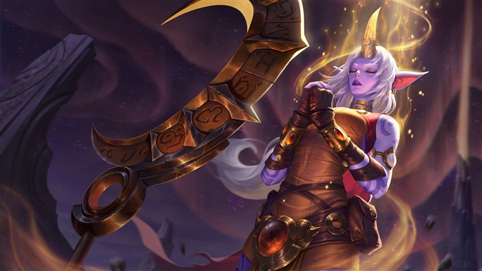 Soraka in League of Legends Wild Rift 4K Art