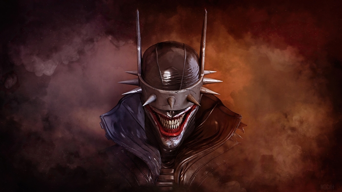 The Batman Who Laughs 4K Supervillain Portrait