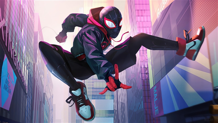 Miles Morales from Marvel Comics 4K