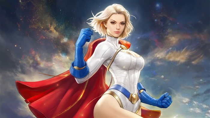 Power Girl from DC Comics 4K