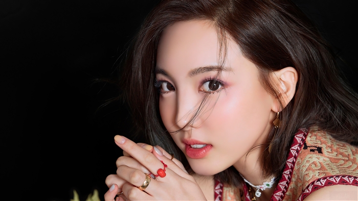 Nayeon TWICE Close-up Portrait in Soft Light