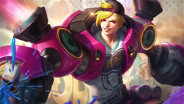 X Borg Graffiti Fashion Skin Mobile Legends 4K