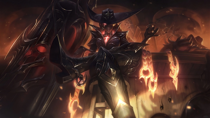 High Noon Senna from League of Legends 4K