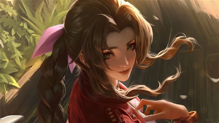 Aerith Gainsborough from Final Fantasy VII Remake