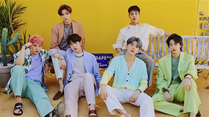 Monsta X members from Fantasia X album