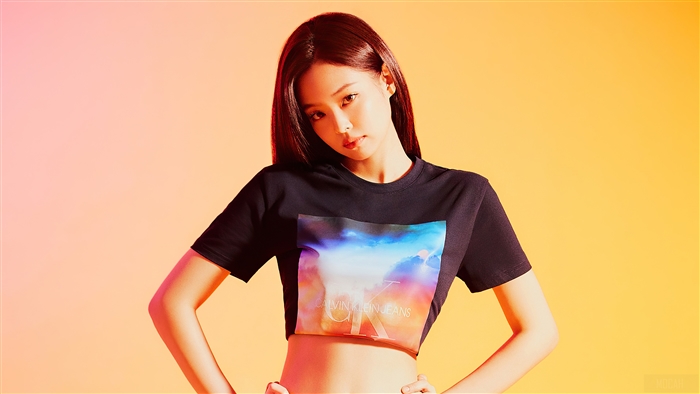 Jennie from BLACKPINK for Calvin Klein Jeans