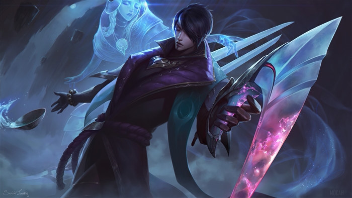 Aphelios from League of Legends 4K