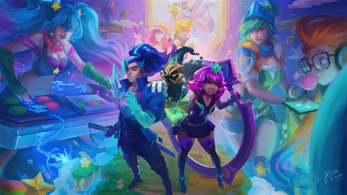 League of Legends Battle Boss Skins 4K