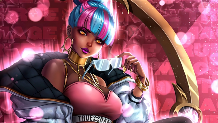 True Damage Qiyana from League of Legends 4K