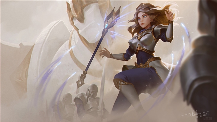 Lux from League of Legends 4K