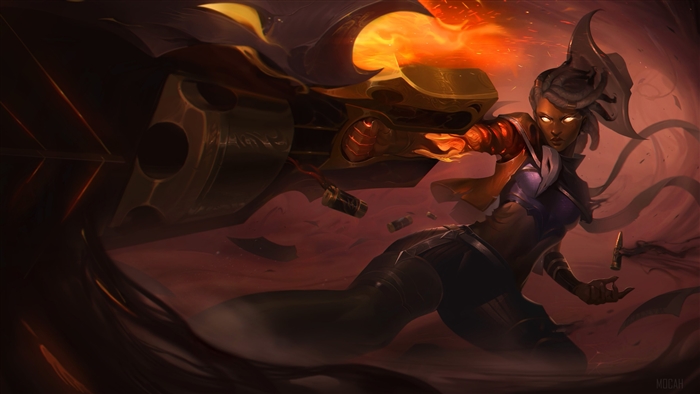 Senna from League of Legends 4K