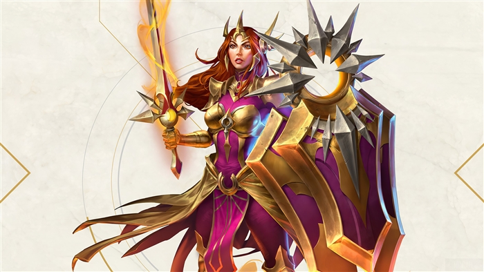 Leona from League of Legends 4K