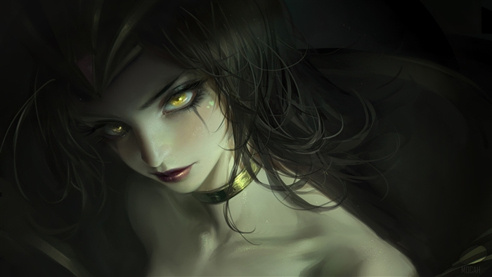 LeBlanc Mystic Portrait League of Legends 4K