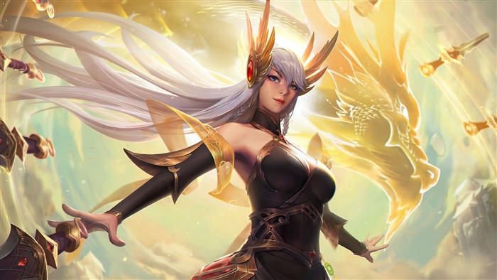 Irelia from League of Legends Divine Sword 4K