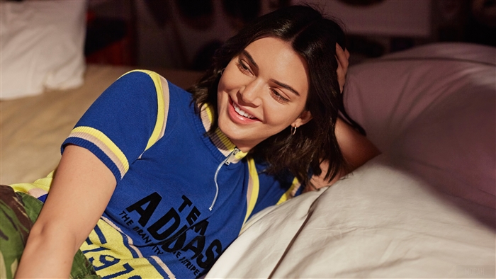 Kendall Jenner wearing Adidas