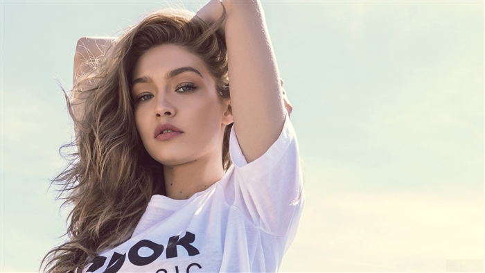 Gigi Hadid Model Portrait in Natural Light 4k
