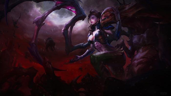 Sarah Kerrigan from Starcraft 4K