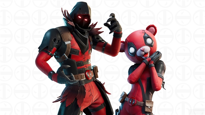 Ravenpool and Cuddlepool from Fortnite