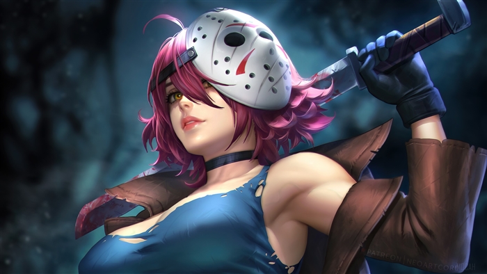 Female Jason Voorhees from Friday the 13th