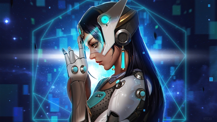 Symmetra from Overwatch 4K