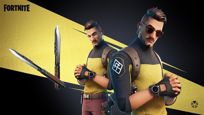 Fortnite Hugo with Butterfly Knives
