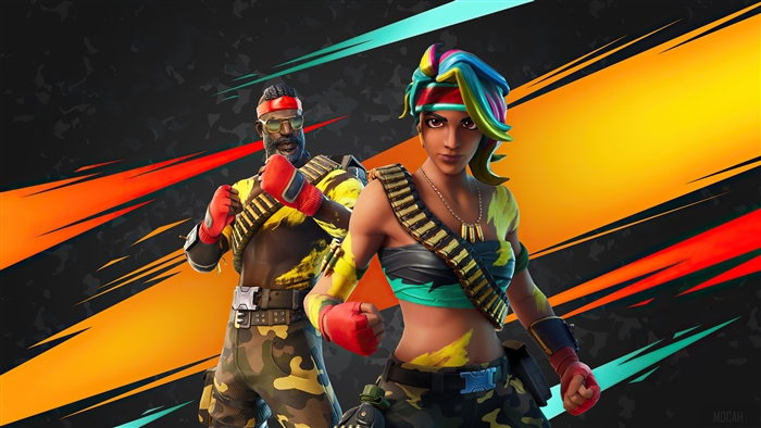 Fortnite Bandolier and Bandolette 4K