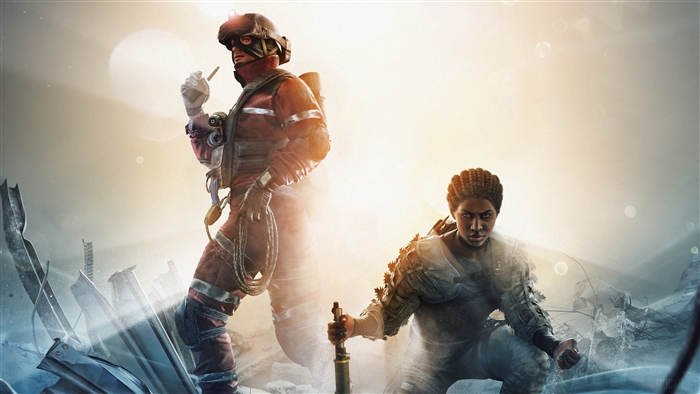 Ace and Melusi from Rainbow Six Siege Operation Steel Wave 4K