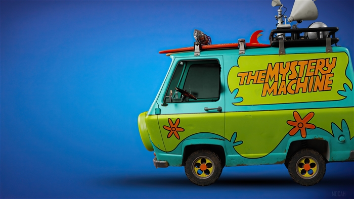 The Mystery Machine from Scoob 2020 Movie 4K