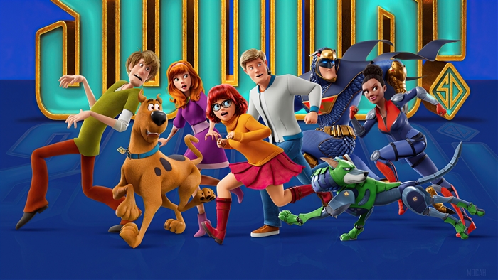 Scoob Movie Characters Including Shaggy and Scooby Doo 4K