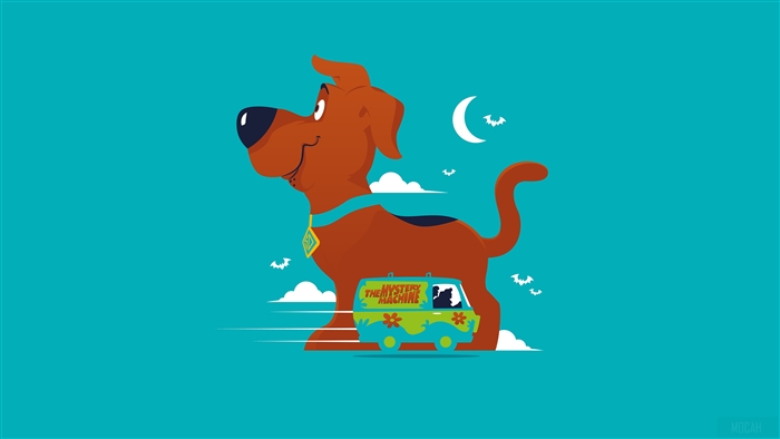 Scoob, 2020, Movie, Minimalist, Poster, The Mystery Machine, Scooby Doo ...