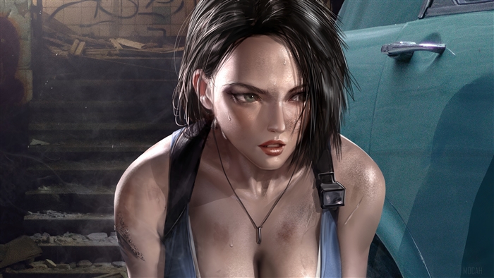 Jill Valentine from Resident Evil 3 Remake 4K