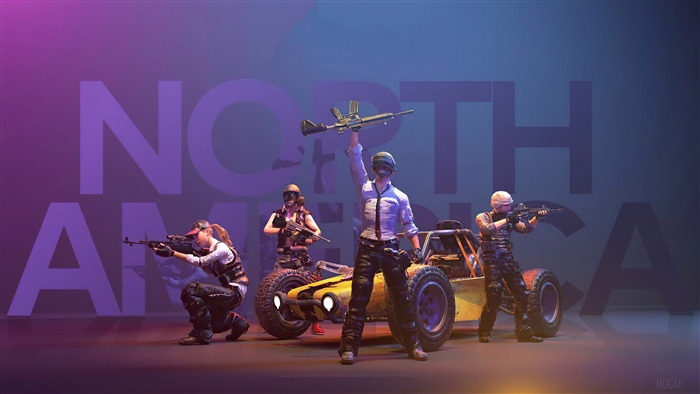 PlayerUnknowns Battlegrounds North America Squad 4K