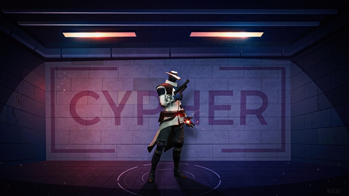 Cypher from Valorant 4K