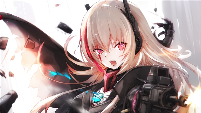 M4 Sopmod II from Girls Frontline shooting