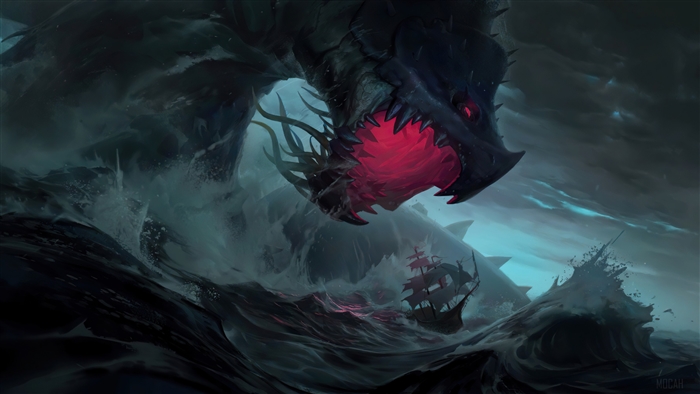 The Beast Below from Legends of Runeterra 4K