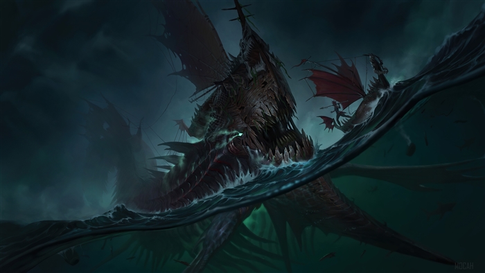 Terror of the Tides from Legends of Runeterra 4K