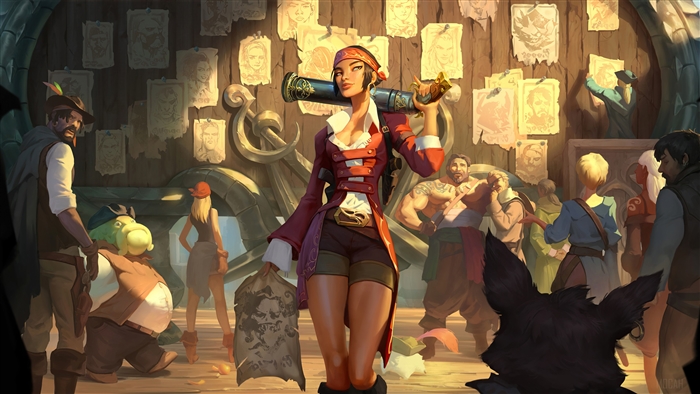 Miss Fortune from Legends of Runeterra 4K