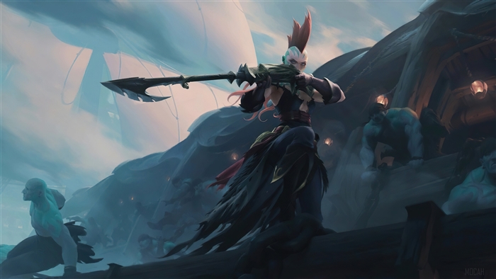 Jagged Taskmaster from Legends of Runeterra 4K