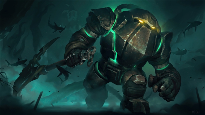 Nautilus from League of Legends 4K