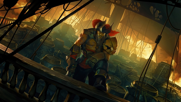 Gangplank from League of Legends 4K