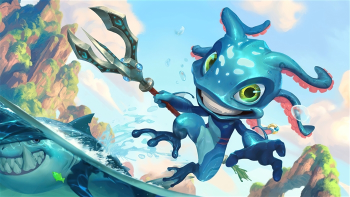 Fizz from League of Legends and Legends of Runeterra 4K