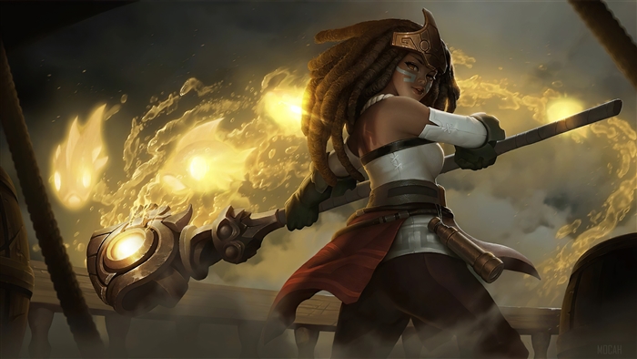 Nami from Legends of Runeterra 4K