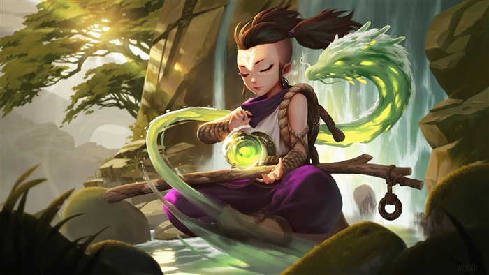 Lee Sin from Legends of Runeterra 4K