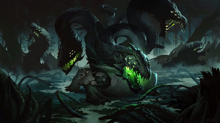 Overgrown Snapvine from Legends of Runeterra 4K