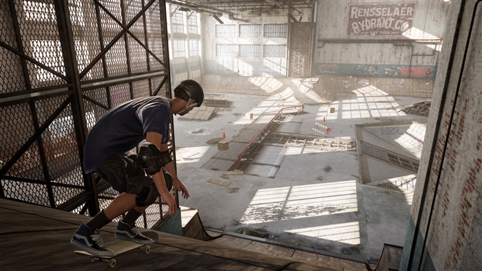 Tony Hawk's Pro Skater 1 + 2 Skateboarder in Warehouse 4K